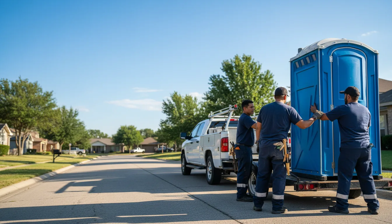 Portable Toilet Rental in East Wilton, ME near me